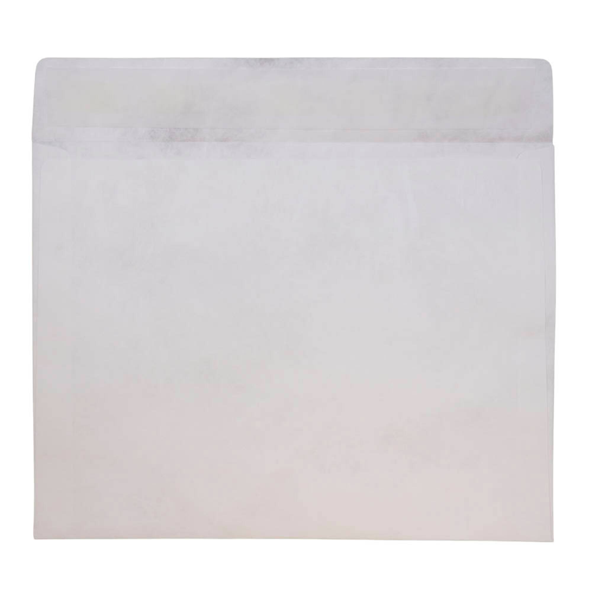 JAM Paper 10" x 13" White Tyvek Peel & Seal Closure Envelopes, 500ct.